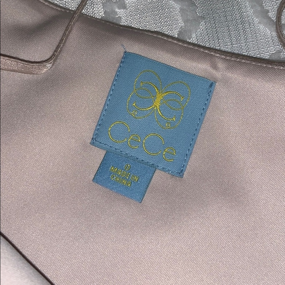 Blush colored CeCe dress size 0. - Picture 3 of 4
